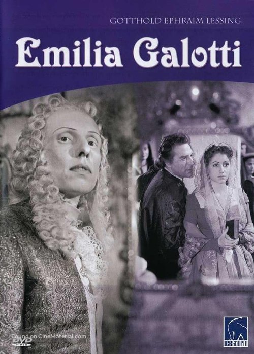 Emilia Galotti - German Movie Cover