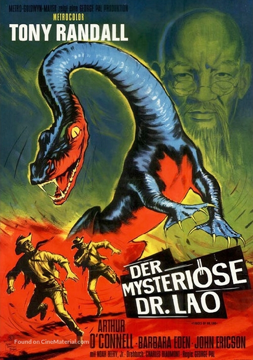 7 Faces of Dr. Lao - German Movie Poster