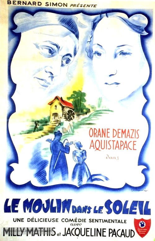 Le moulin dans le soleil - French Movie Poster