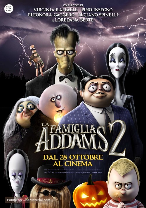 The Addams Family 2 - Italian Movie Poster