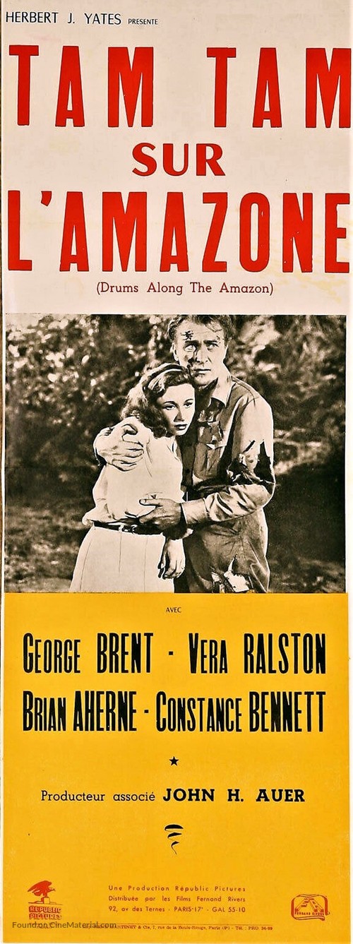 Angel on the Amazon - French Movie Poster