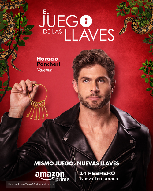 &quot;El Juego de las Llaves&quot; - Mexican Movie Poster