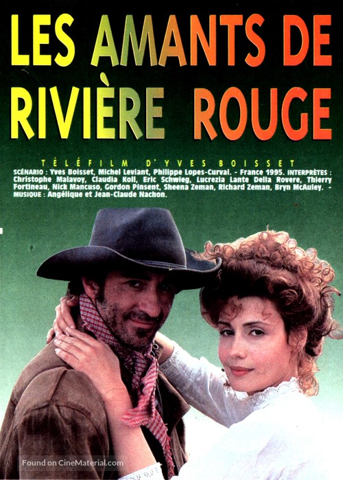 Les amants de rivi&egrave;re rouge - French Movie Cover