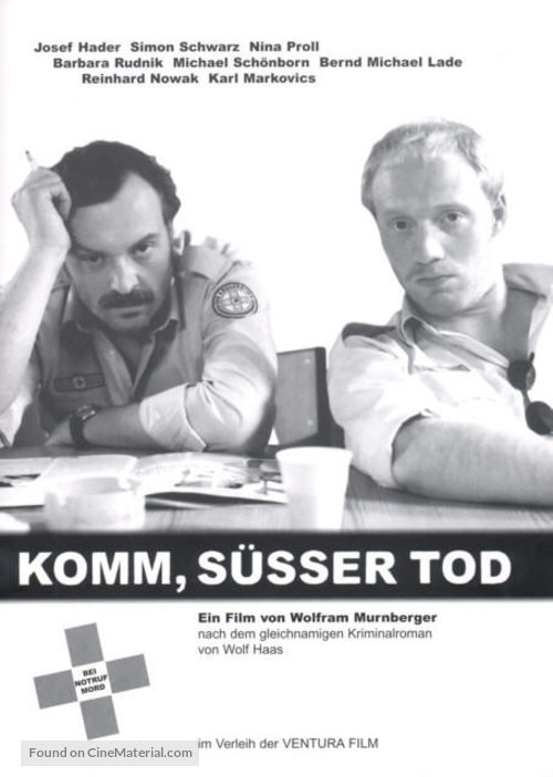 Komm, s&uuml;&szlig;er Tod - German Movie Poster