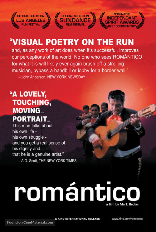 Rom&aacute;ntico - Movie Poster