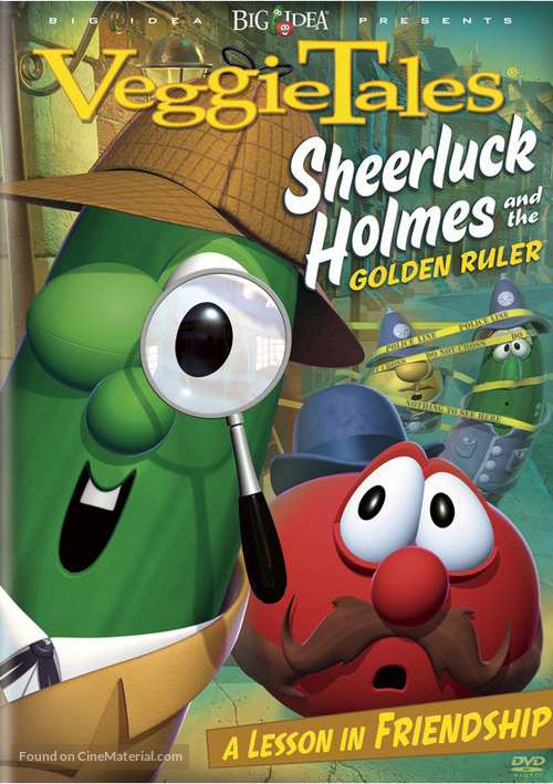 VeggieTales: Sheerluck Holmes and the Golden Ruler - DVD movie cover