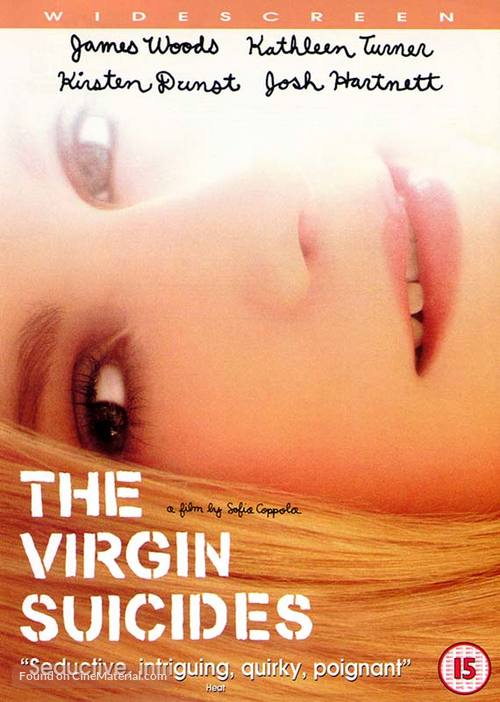 The Virgin Suicides - British Movie Cover
