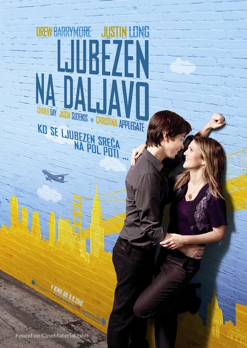 Going the Distance - Slovenian Movie Poster