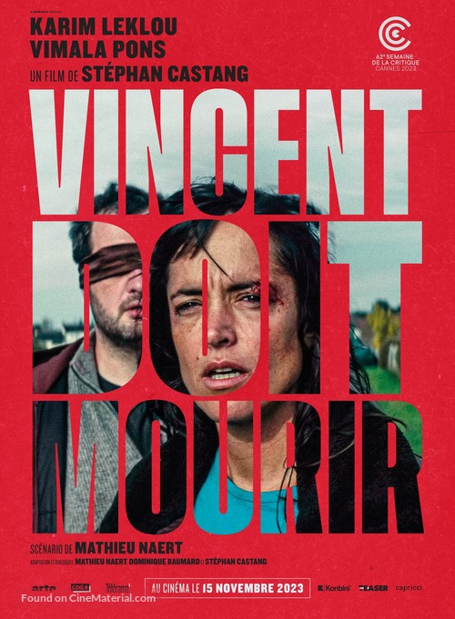 Vincent doit mourir - French Movie Poster