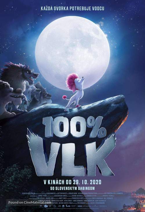 100% Wolf - Slovak Movie Poster