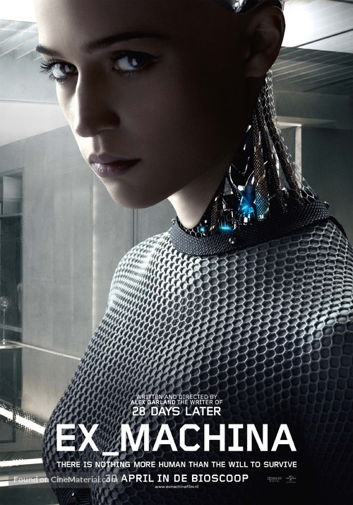 Ex Machina - Dutch Movie Poster