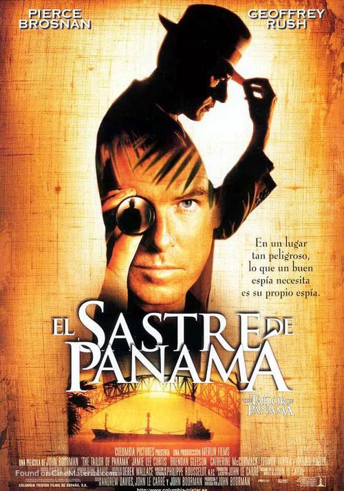 The Tailor of Panama - Spanish Movie Poster