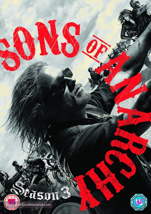 &quot;Sons of Anarchy&quot; - British DVD movie cover