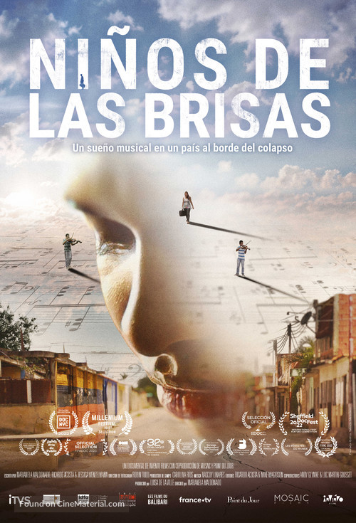 Ni&ntilde;os de las brisas - Venezuelan Movie Poster