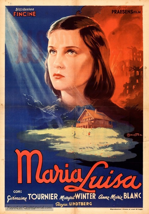 Marie-Louise - Italian Movie Poster