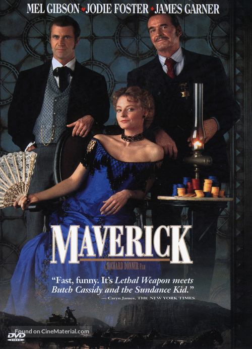 Maverick - DVD movie cover
