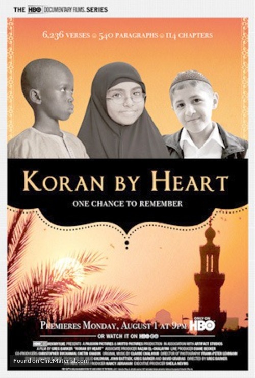 Koran by Heart - Movie Poster