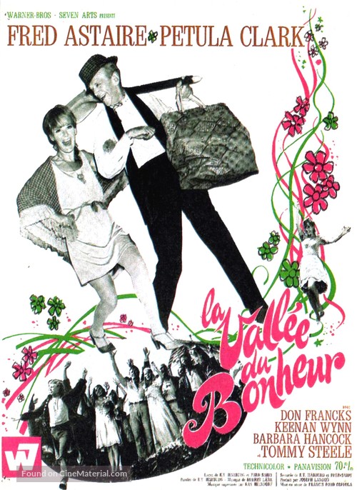 Finian&#039;s Rainbow - French Movie Poster