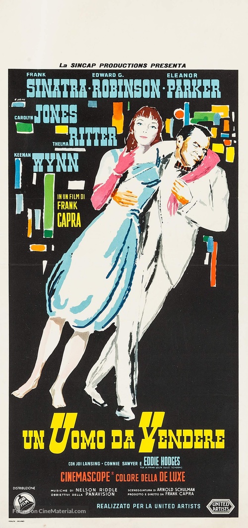 A Hole in the Head - Italian Movie Poster