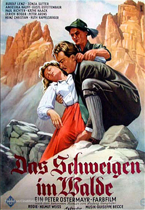 Das Schweigen im Walde - German Movie Poster