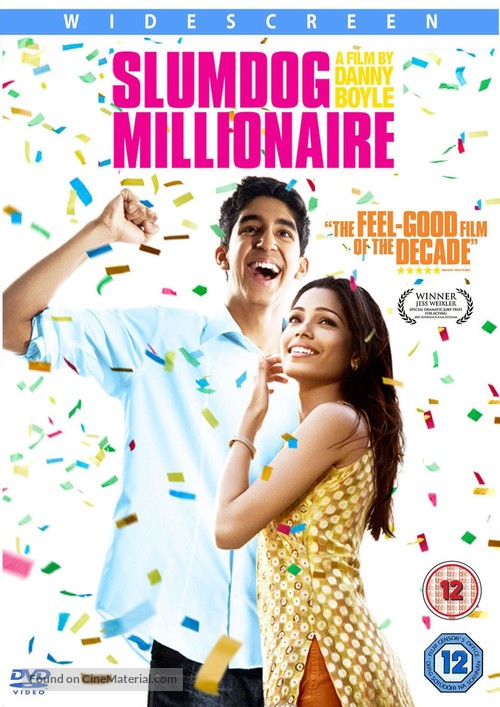 Slumdog Millionaire - British DVD movie cover