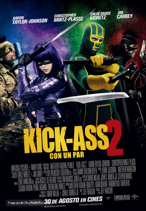 Kick-Ass 2 - Spanish Movie Poster