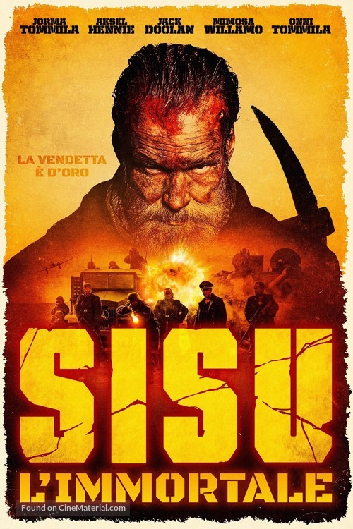 Sisu - Italian Movie Poster