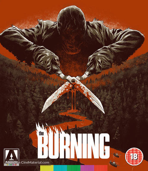 The Burning - British Blu-Ray movie cover