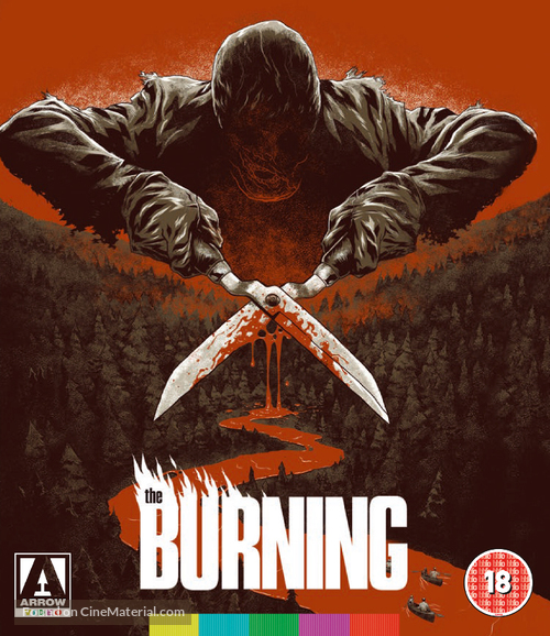 The Burning - British Blu-Ray movie cover
