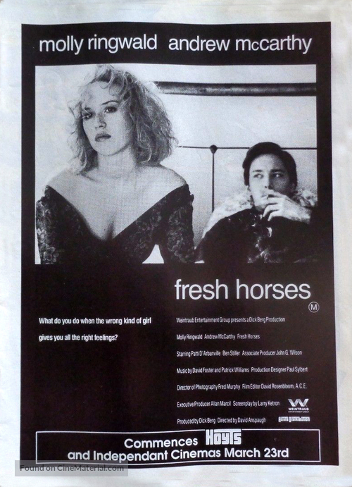 Fresh Horses - Australian Movie Poster