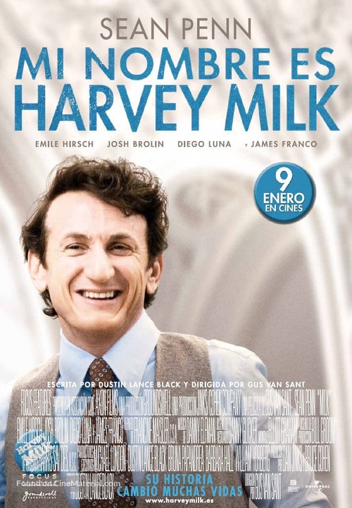 Milk - Spanish Movie Poster