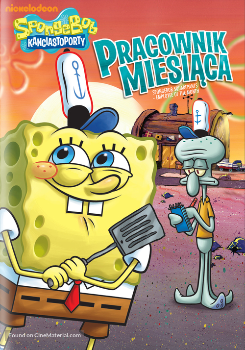 &quot;SpongeBob SquarePants&quot; - Polish DVD movie cover