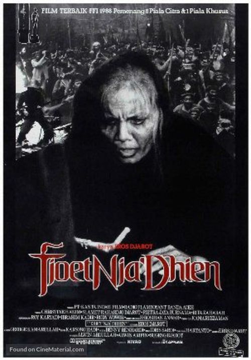 Tjoet Nja&#039; Dhien - Indonesian Movie Poster