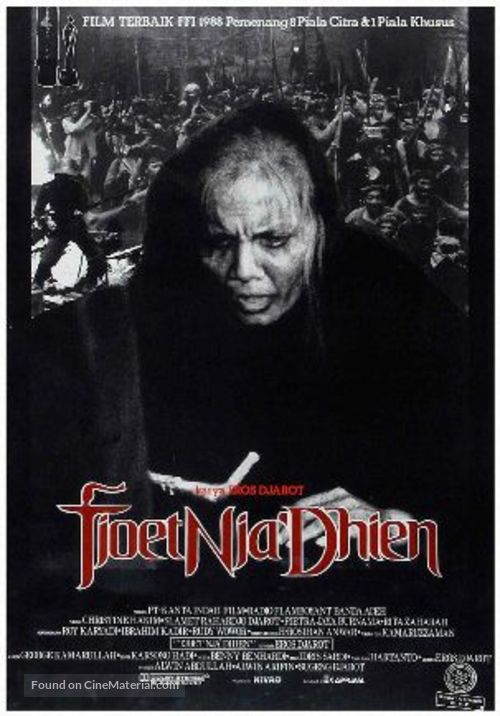 Tjoet Nja&#039; Dhien - Indonesian Movie Poster