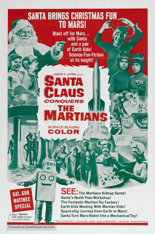 Santa Claus Conquers the Martians - Movie Poster