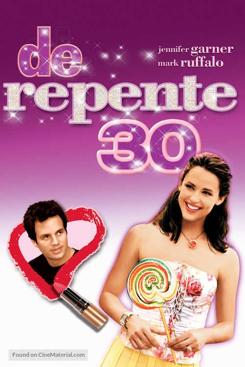 13 Going On 30 - Brazilian DVD movie cover