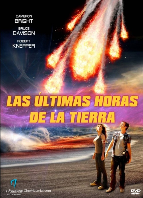 Earth&#039;s Final Hours - Spanish DVD movie cover