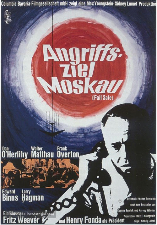 Fail-Safe - German Theatrical movie poster