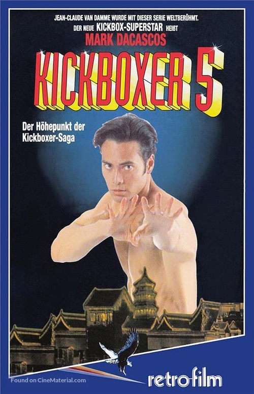 Kickboxer 5 - German Blu-Ray movie cover