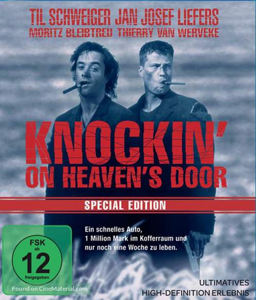 Knockin&#039; On Heaven&#039;s Door - German Blu-Ray movie cover