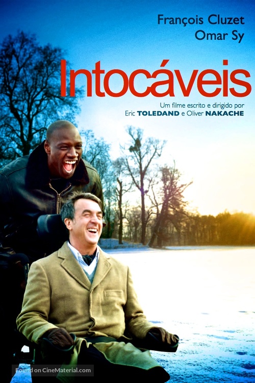 Intouchables - Brazilian DVD movie cover