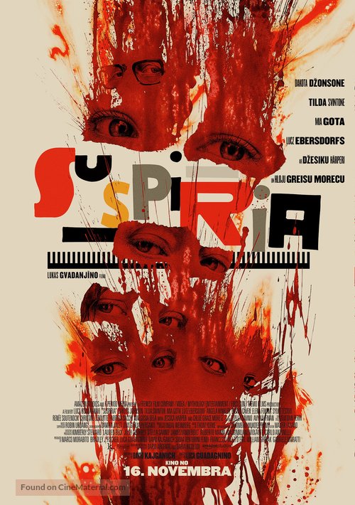 Suspiria - Latvian Movie Poster