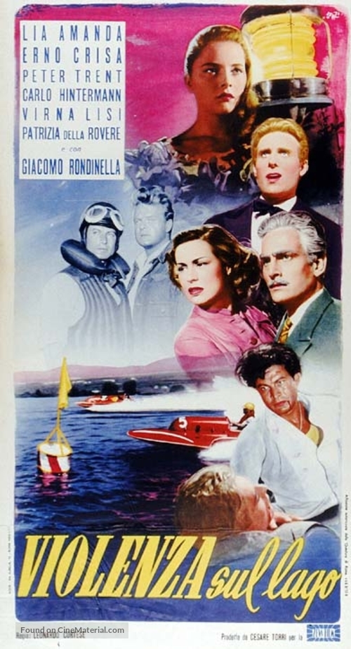Violenza sul lago - Italian Movie Poster