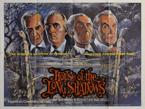 House of the Long Shadows - British Movie Poster