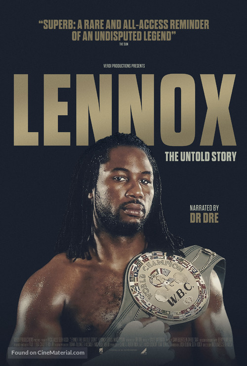 Lennox Lewis: The Untold Story - Movie Poster