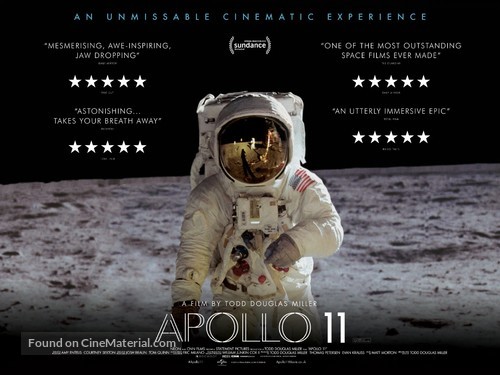 Apollo 11 - British Movie Poster