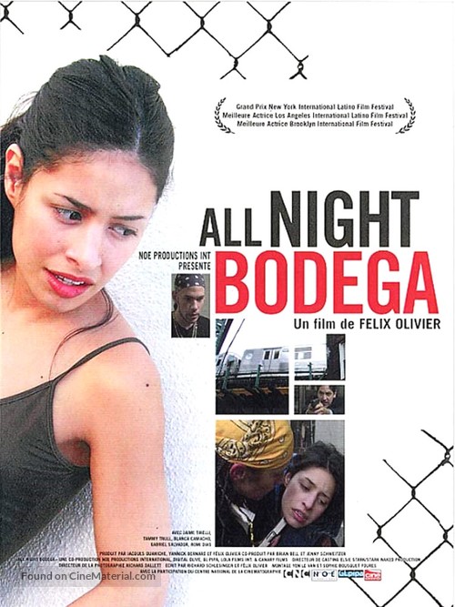 All Night Bodega - French Movie Poster