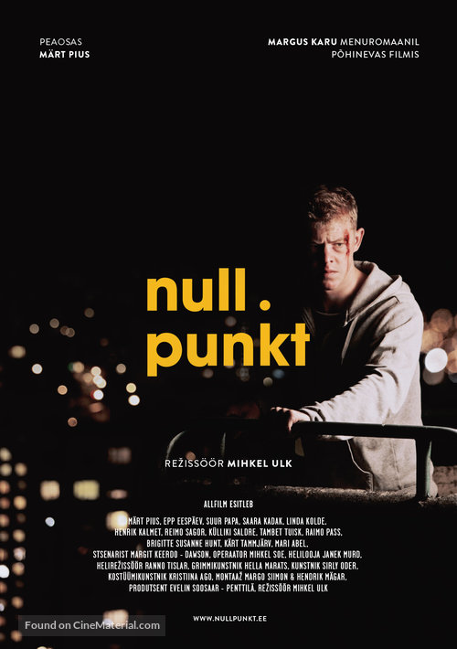 Nullpunkt - Estonian Movie Poster