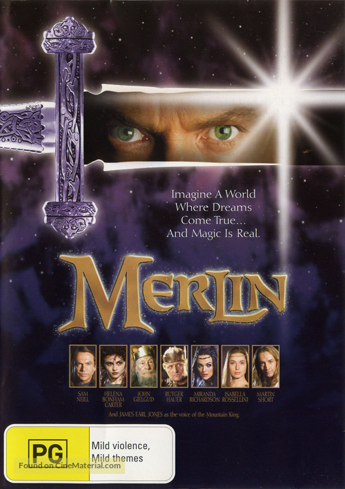 Merlin - Australian Movie Cover