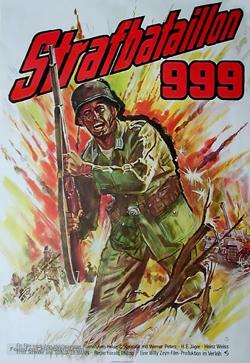 Strafbataillon 999 - German Movie Poster